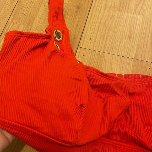 Gabifresh swimsuits for all red swim top 24D / add f02 - Picture 3 of 5